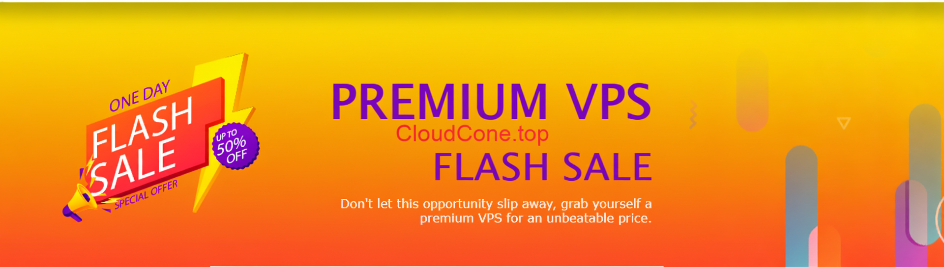 CloudCone Flash Sale 闪促活动