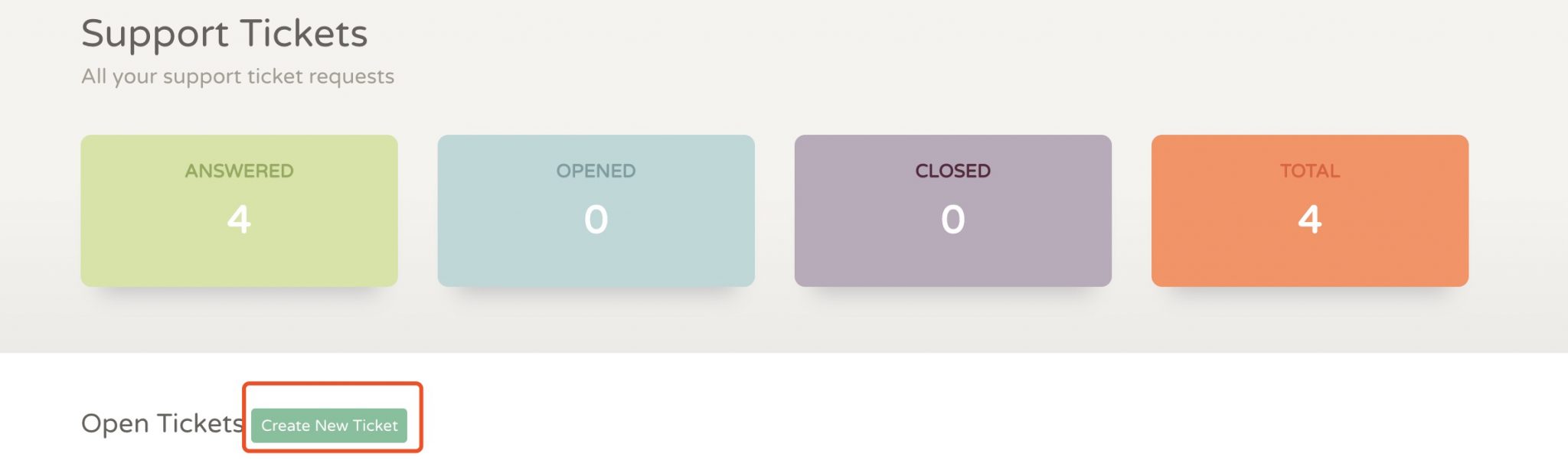 CloudCone创建工单